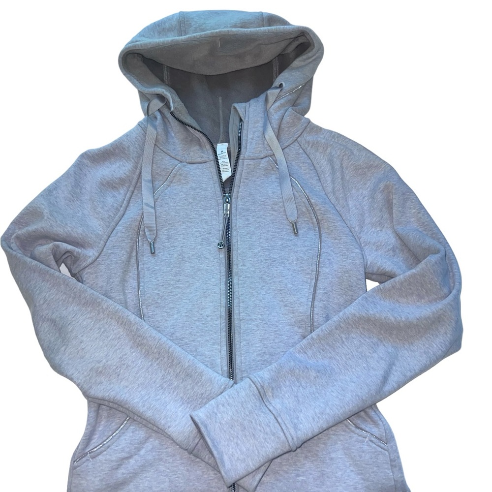Lululemon fur lined zip up size 4
